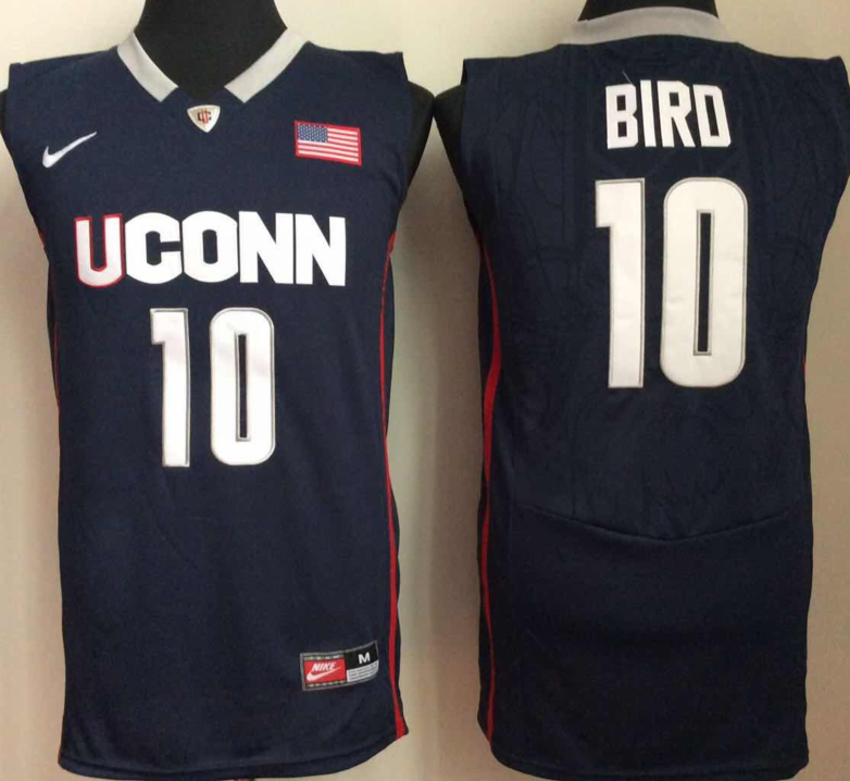 NCAA Men Uconn Huskies #10 bird Blue